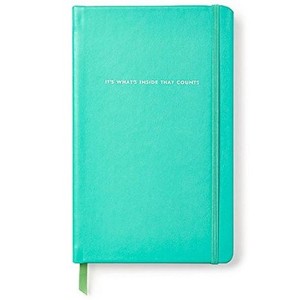 Turquoise notebook