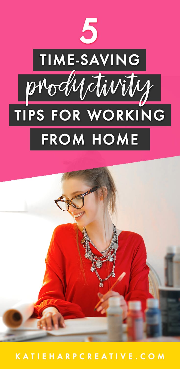5 Working from Home Productivity Tips
