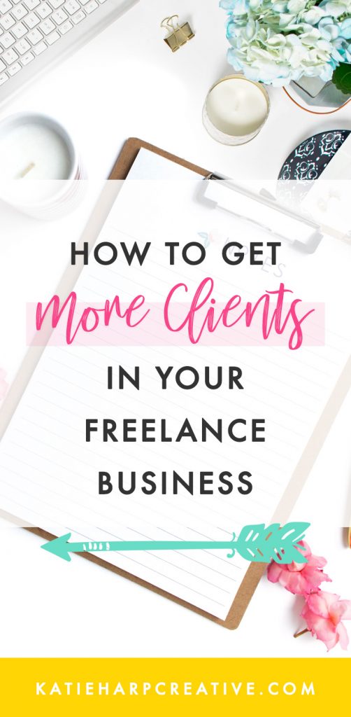 If you've started an online freelance business and you're wondering how to find clients as a freelancer and market your freelance business, then keep reading. In this blog post I'll cover how to get more clients in your freelance business (or even get your first freelance client!) and how to attract more clients online.