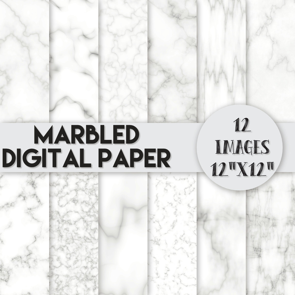 Marbled digital paper