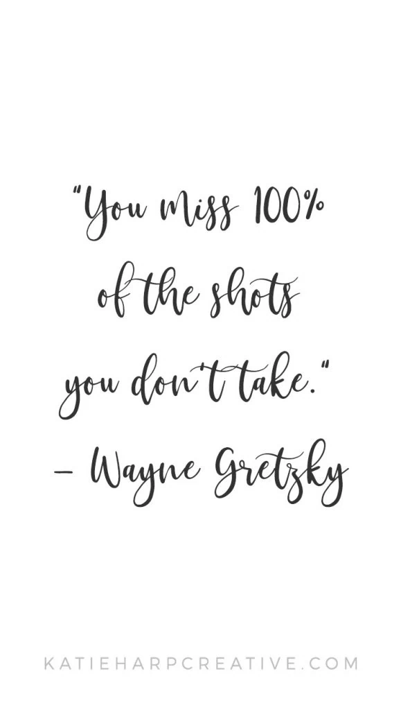 You miss 100% of the shots quote