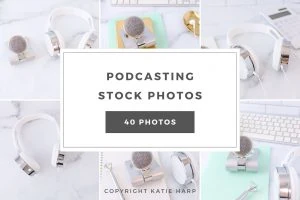 Podcasting Stock Photos
