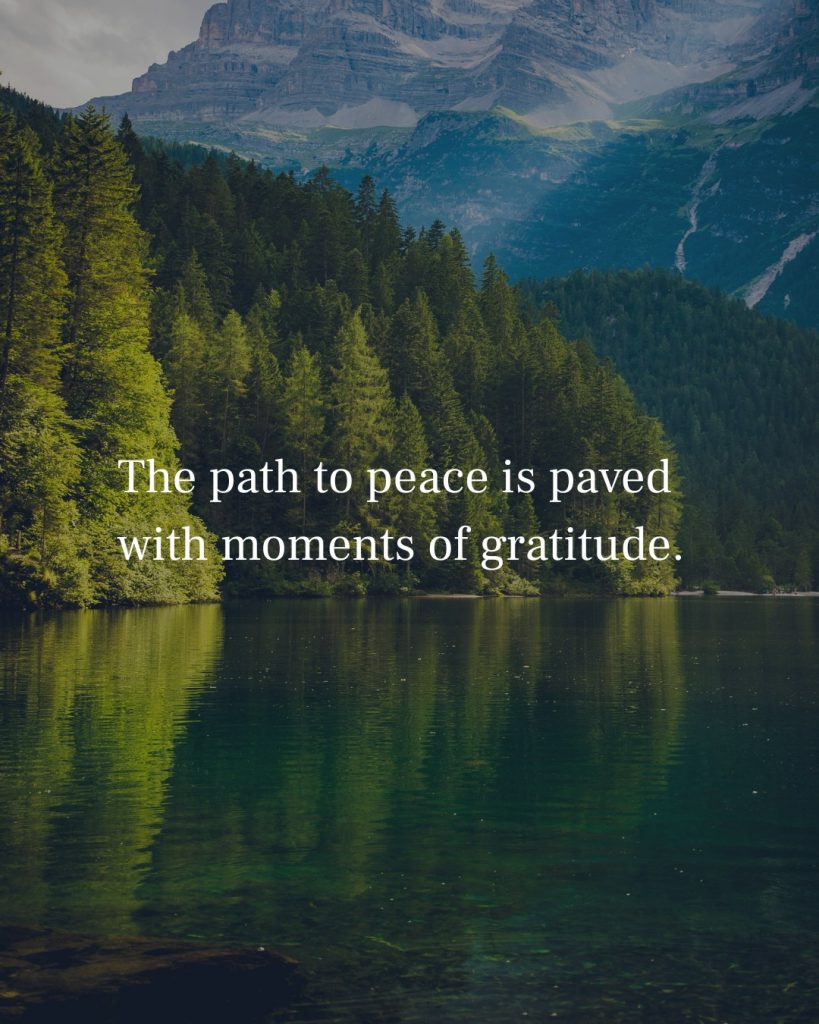 Peace Captions for Instagram