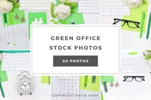 Green Office Stock Photos
