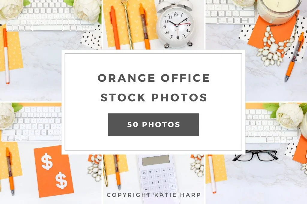 Orange Office Stock Photos