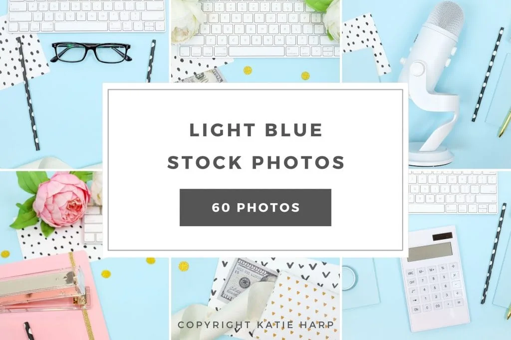 Light Blue Office Stock Photos