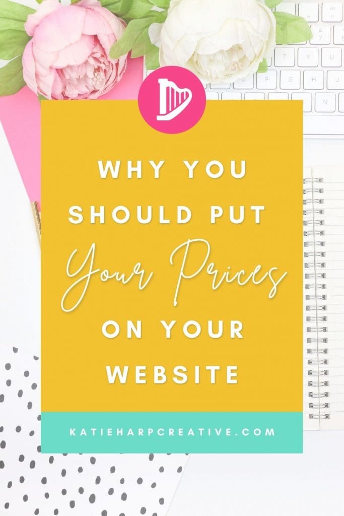 Why You Should Put Your Prices on Your Website