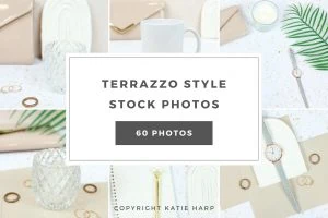 Terrazzo Style Stock Photos