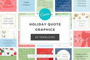 Holiday Quote Graphics