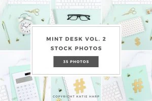 Mint Desk office supplies