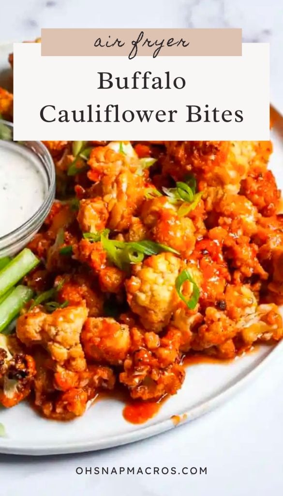 Buffalo Cauliflower Bites