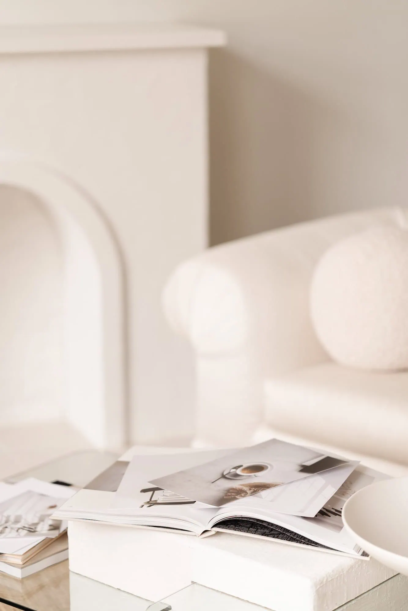 Beige office supplies