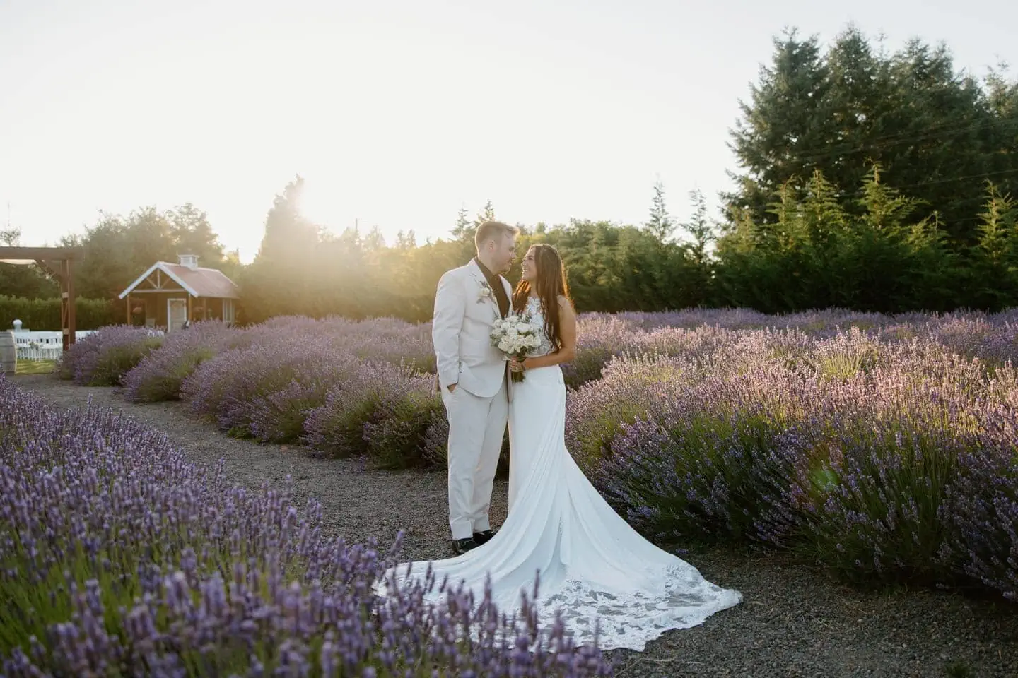 Castle Rock Lavender Farm Wedding